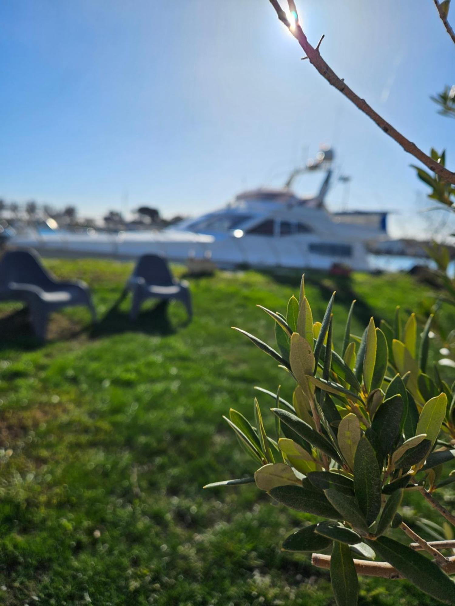 Nuit Insolite Bateau A Quai - Port Saint Louis Du Rhone Dış mekan fotoğraf